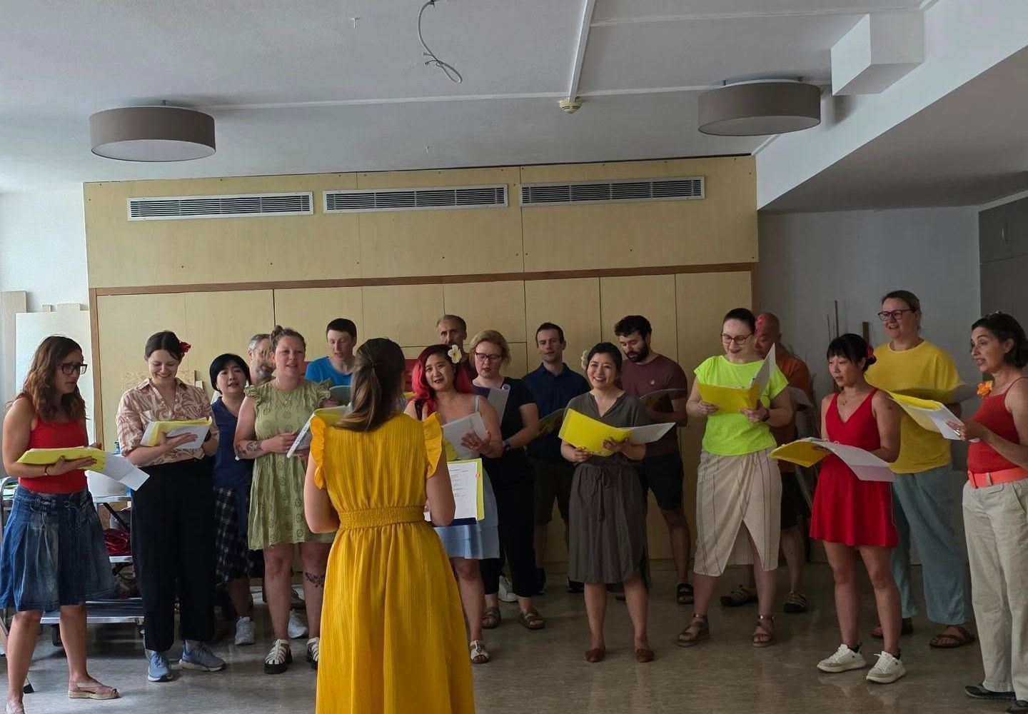 The choir performing at the Summer Concert 2026